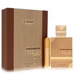 Al Haramain Amber Oud Gold Edition Extreme by Al Haramain - Gift Set 100 ml 3.4 Pure Perfume Spray + 0.34 oz Refillable Spray - for kvinner