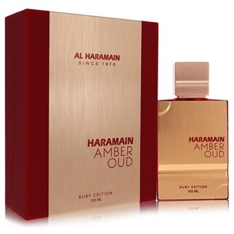 Al Haramain Amber Oud Ruby by Al Haramain - Eau De Parfum Spray (Unisex) 120 ml - for kvinner