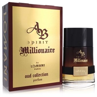 Spirit Millionaire Oud Collection by Lomani - Eau De Parfum Spray 100 ml - for menn