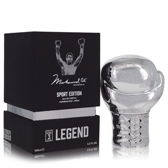 Muhammad Ali Legend Round 3 by Muhammad Ali - Eau De Parfum Spray (Sport Edition) 100 ml - for menn