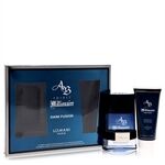 Spirit Millionaire Dark Fusion by Lomani - Gift Set -- 3.3 oz Eau De Parfum Spray + 3.3 oz Shower Gel - for menn