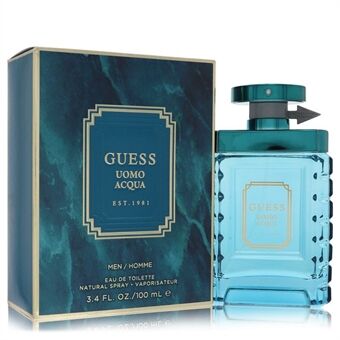 Guess Uomo Acqua by Guess - Eau De Toilette Spray 100 ml - for menn