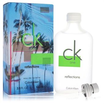 CK One Reflections by Calvin Klein - Eau De Toilette Spray (Unisex) 100 ml - for menn