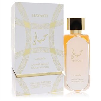 Lattafa Hayaati Gold Elixir by Lattafa - Eau De Parfum Spray (Unisex) 100 ml - for kvinner