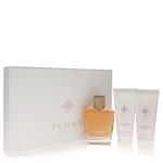 Usher Femme by Usher - Gift Set -- 3.4 oz Eau De Parfum Spray + 3.4 oz Body Lotion + 3.4 oz Shower Gel - for kvinner