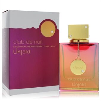Club De Nuit Untold by Armaf - Eau De Parfum Spray (Unisex) 106 ml - for kvinner