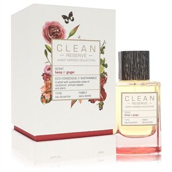 Clean Reserve Hemp & Ginger by Clean - Eau De Parfum Spray (Unisex) 100 ml - for kvinner