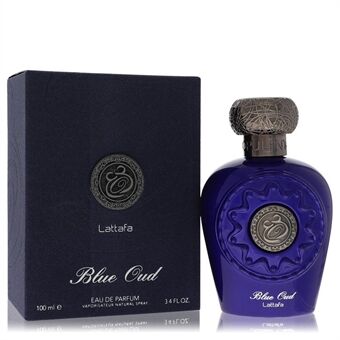 Lattafa Blue Oud by Lattafa - Eau De Parfum Spray (Unisex) 100 ml - for menn