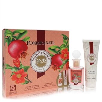 Monotheme Pomegranate by Monotheme - Gift Set -- 3.4 oz Eau De Toilette Spray + 3.4 oz Body Lotion - for kvinner