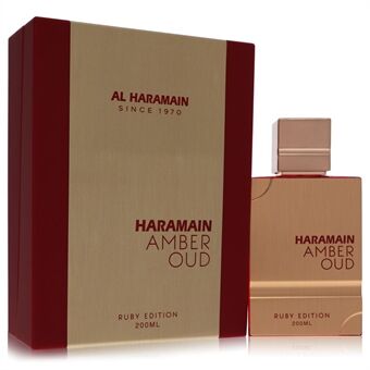 Al Haramain Amber Oud Ruby by Al Haramain - Eau De Parfum Spray (Unisex) 200 ml - for kvinner
