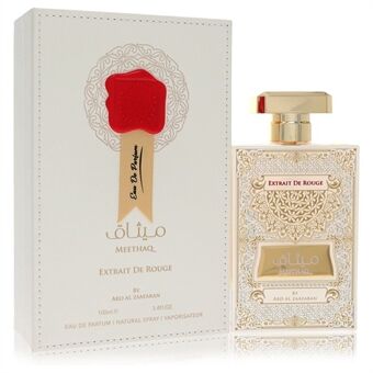 Ard Al Zaafaran Meethaq Extrait De Rouge by Al Zaafaran - Eau De Parfum Spray (Unisex) 100 ml - for menn