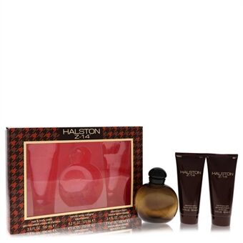 Halston Z-14 by Halston - Gift Set -- 4.2 oz Cologne Spray + 3.4 oz After Shave Balm + 3.4 oz Hair & Body Wash - for menn