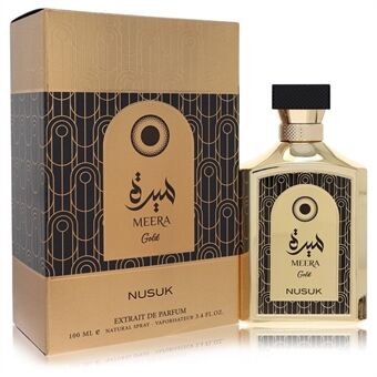Nusuk Meera Gold by Nusuk - Extrait De Parfum Spray (Unisex) 100 ml - for menn