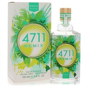 4711 Remix Green Oasis by 4711 - Eau De Cologne Spray (Unisex) 100 ml - for menn