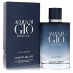 Acqua Di Gio Profondo by Giorgio Armani - Eau De Parfum Spray Refillable 100 ml - for menn
