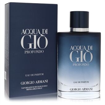 Acqua Di Gio Profondo by Giorgio Armani - Eau De Parfum Spray Refillable 100 ml - for menn