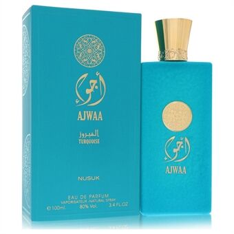 Nusuk Ajwaa Turquoise by Nusuk - Eau De Parfum Spray (Unisex) 100 ml - for kvinner