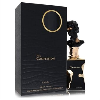 Lattafa His Confession by Lattafa - Eau De Parfum Spray 100 ml - for menn