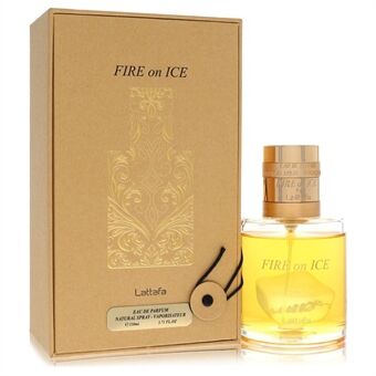 Lattafa Fire on Ice by Lattafa - Eau De Parfum Spray (Unisex) 109 ml - for menn