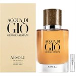 Giorgio Armani Acqua di Giò Absolu - Eau de Parfum - Duftprøve - 2 ml