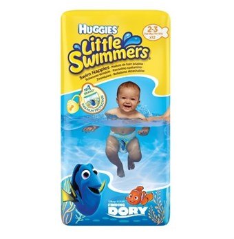 Huggies Little Swimmers Swim Pants 2-3 bleier 12 stk