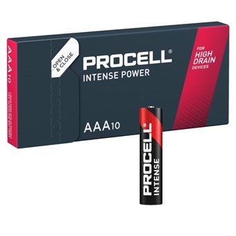 Duracell Procell Intense AAA batteri - 10 stk.