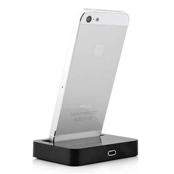 Apple iPhone bordstativlader - svart