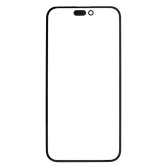 iPhone 15 Plus frontskjermsglasslinse med OCA-lim for utskifting (uten logo)