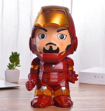Sparegris med Ironman - Dekorativ figur - Superhelt
