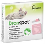 Dronspot Spot-On Ormekur til Katt 0,5 –2,5 kg – Enkel behandling uten tabletter