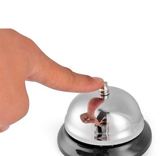 Klokke for hotellresepsjon - Resepsjonsklokke