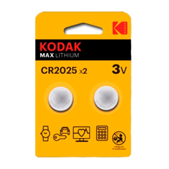 Kodak CR2450 Lithium Button Cell - 2 stk