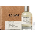 Le Labo Citron 28 Seoul - Eau de Parfum - Duftprøve - 2 ml