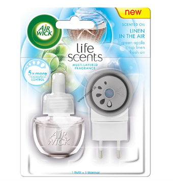 Air Wick Electric Air Freshener with Refill - 19 ml - Linen In The Air