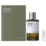 Maison Crivelli Safran Secret - Extrait de Parfum - Duftprøve - 2 ml