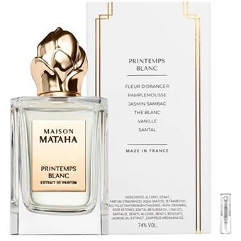 Maison Mataha Printemps Blanc - Extrait de Parfum - Duftprøve - 2 ml