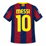 Lionel Messi nr. 10 fotballdraktsett for barn – trøye og shorts – størrelse 116–122 cm, 6–7 år