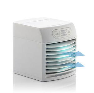 Bærbar Mini Klimaanlegg med Damp - LED-lys - Freezy Q