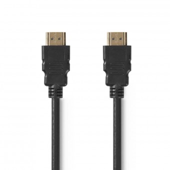 HDMI™-kabel | HDMI™-kontakt | HDMI™-kontakt | 8K@60Hz | eARC | Gullbelagt | 1,00 m | PVC | Svart | Eske