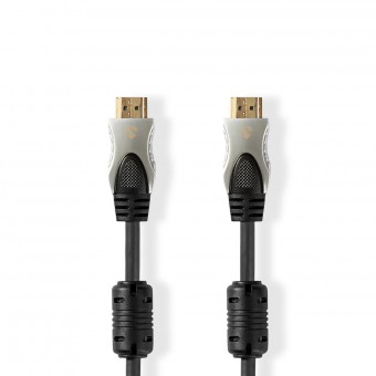 HDMI™-kabel | HDMI™-kontakt | HDMI™-kontakt | 8K@60Hz | Gullbelagt | 1,00 m | PVC | Antrasitt | Eske