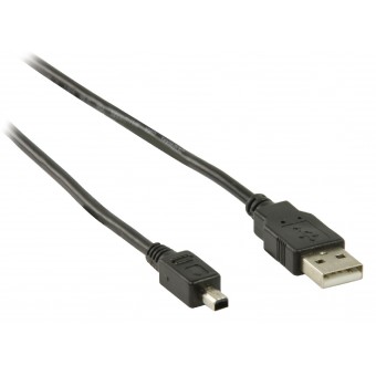 Usb 2.0-kabel USB A hann - Mitsumi 4-pins hann 2,00 m svart