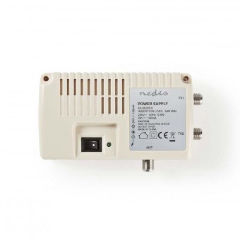 Antenneforsterker CATV | 40-862 MHz | Tap av innsetting: -5 dB | 75 Ohm | ABS | Hvit
