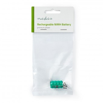 Oppladbart Ni-MH-batteri | 4,8 V| 80 mAh | Loddekran | 1-poly bag