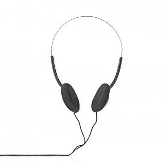 Kablede On-Ear-hodetelefoner | 3,5 mm | Kabellengde: 1,20 m | Svart