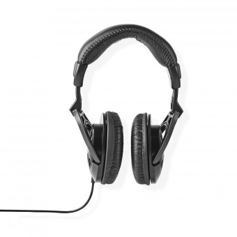Over-Ear kablede hodetelefoner | Kabellengde: 2,50 m | Volumkontroll | Svart