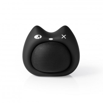 Bluetooth® høyttaler | Maksimal batteritid: 3 timer | Håndholdt design | 9 W| Mono | Innebygd mikrofon | Kan pares | Animaticks Kelly Kitten | Svart