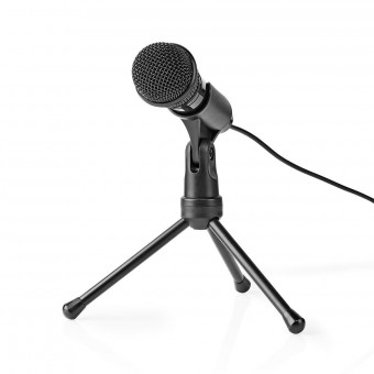Mikrofon | For bruk med: Desktop / Notebook / Smartphone / nettbrett | / Kabel | 1x 3,5 mm