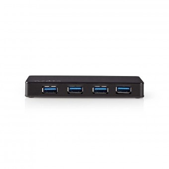 USB-hub | 4-ports port(er) | USB 3.2 Gen1 | Strømforsyning / USB-stasjon | 4 x USB
