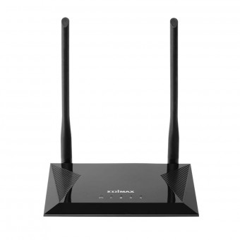 4-i-1 N300 Wi-Fi-ruter, tilgangspunkt, Range Extender, Wi-Fi Bridge og WISP Black