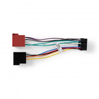 ISO-adapterkabel | JVC | 0,15 m | Runde | PVC | Plastpose